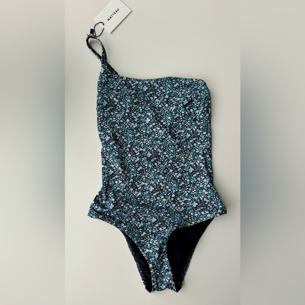 Matteau one shoulder swimsuit